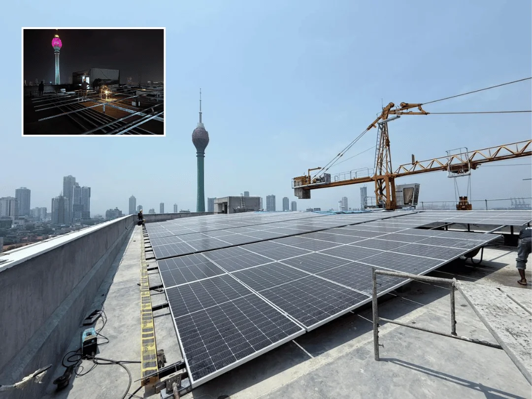 Railway Headquarters Steel Structure project in Maradana